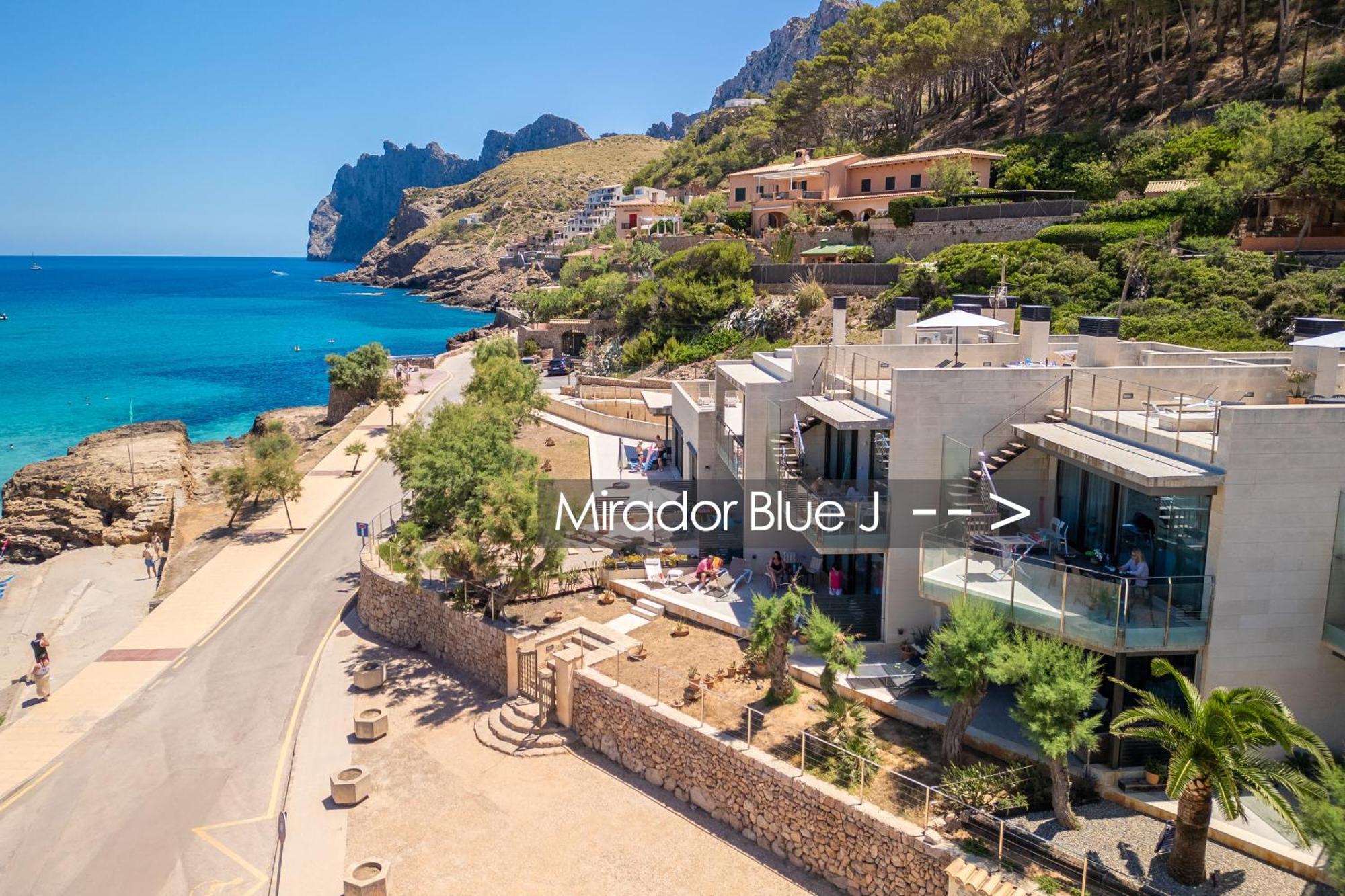 Cala de Sant VicencMirador Blue J - Cala Sant Vicencアパートメント エクステリア 写真